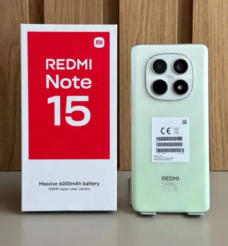Redmi Note 15 4G 8ram 256gb - verde