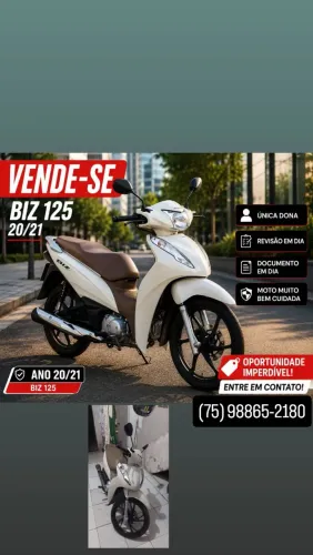 Biz 125 20/21 ÚNICA DONA