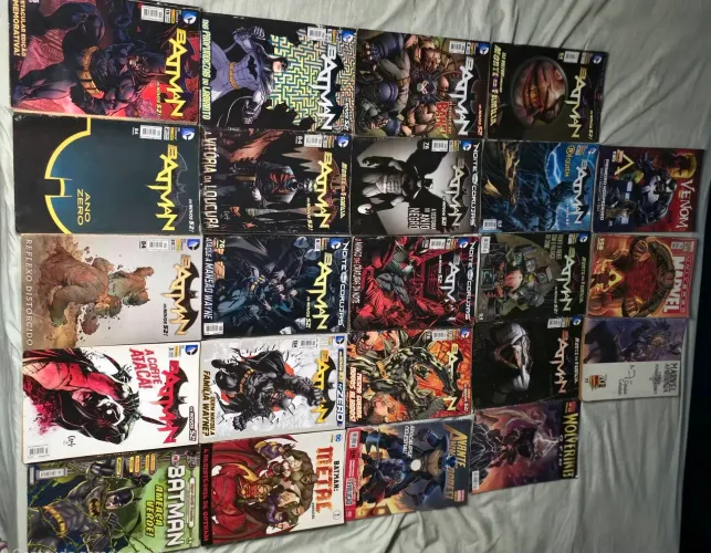 Quadrinhos | HQ Batman & Marvel