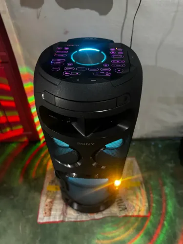 CAIXA DE SOM SONY SYSTEM MHC-V72D LUZ DE LED Semi Nova Aceito Cartão 
