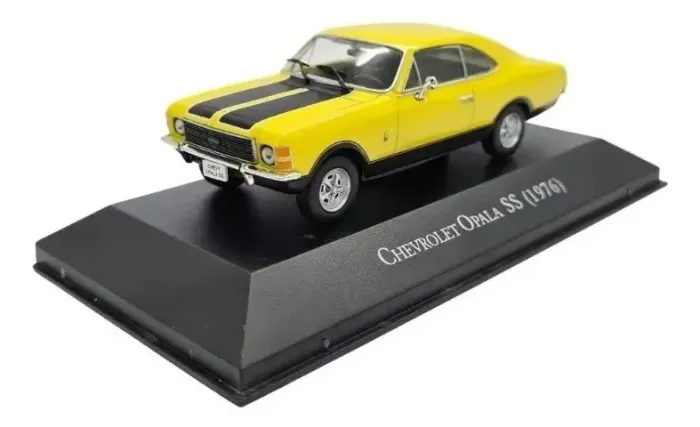 Miniatura Carros Inesquecíveis Do Brasil Chevrolet Opala SS 1976