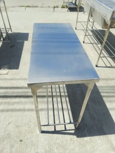 Mesa de inox 115x50