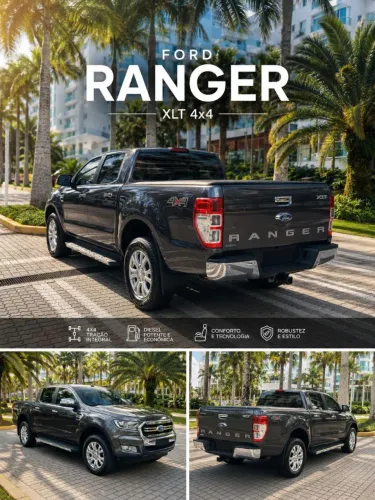 Ford Ranger XLT 3.2 20V 4X4 CD Diesel Aut. 2019