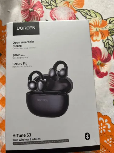 Fone de ouvido sem fio ugreen S3 lacrado! Estilo clipe não cai do ouvido