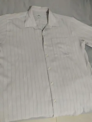 Camisa social masculina manga curta Tam GG 