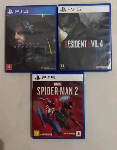 Jogos PS4 e PS5, apenas venda!