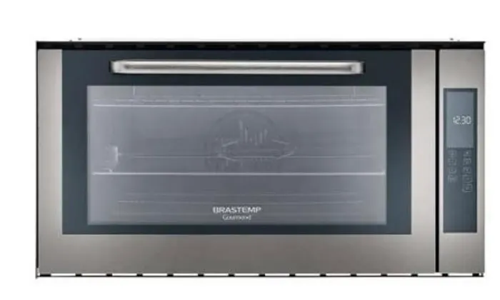 Forno de imbutir semi profissional Brastemp gourmand inox