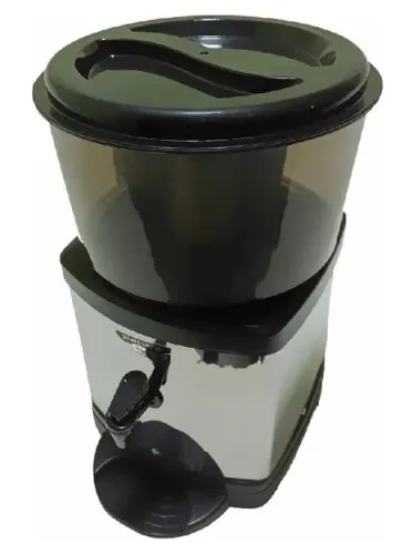 Filtro purificador de Água 5L Inox base c/ cuba de barro