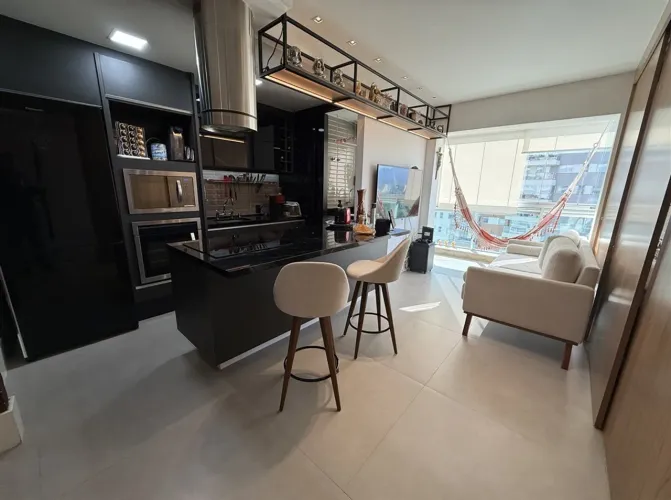 Apartamento 2 qts c/suíte mobiliado Vista Pedra da Gávea - Union Barra Olímpica
