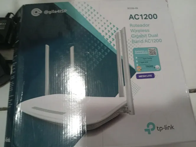 Roteador TP-Link EC220-G5 AC1200 Dual Band Gigabit MU-MIMO 4 Antenas Fixas
