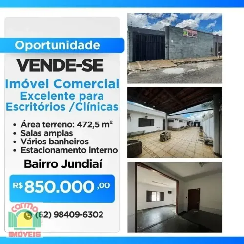 Casa com 3 dormitórios à venda por R$ 850.000,00 - Jundiaí - Anápolis/GO
