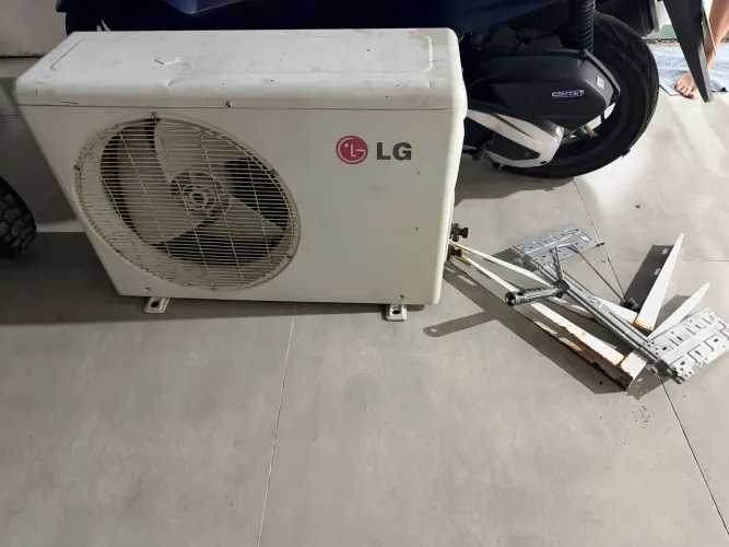 Ar condicionado 18 mil btus funcionando 