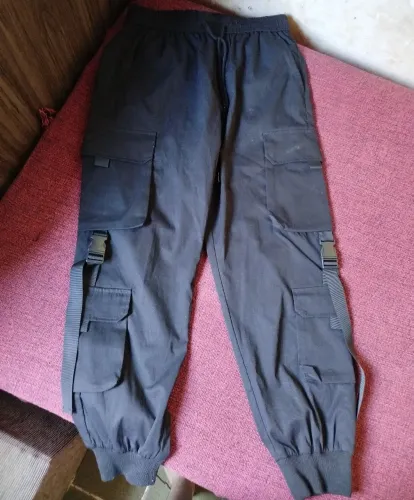 Calça jogger preta masculina