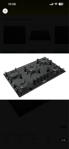 Vende-se Cooktop Electra Plus 5q Pto Preto