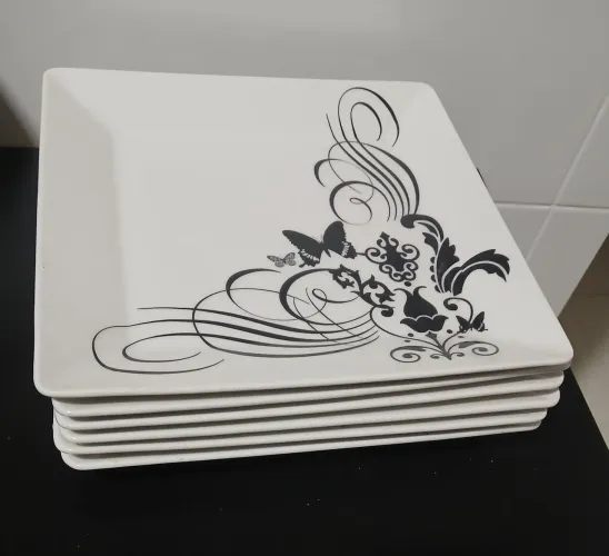 Kit pratos grandes Porcelana