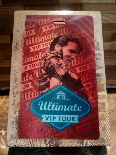 Elvis Presley's Graceland Ultimate VIP Tour Badge 45 Years