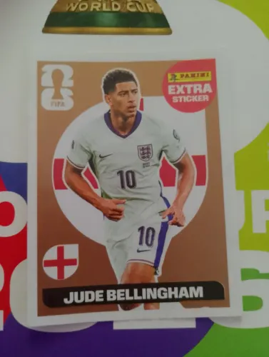 Figurinha Extra Sticker Bronze Jude Bellingham 