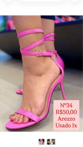 Sandália Arezzo 34