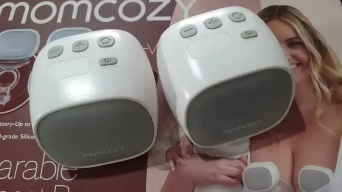Bomba Extratora de Leite Momcozy S9 Pro muito nova.