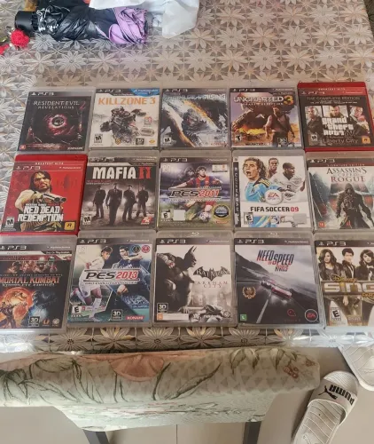 Jogos PS3 Originais Seminovos - 50 Reais Cada