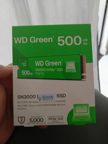 SSD M2 500gb nunca usado