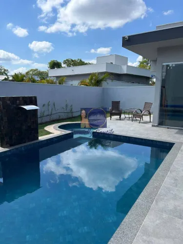 casa temporada Ninho Verde 2 Piscina Climatizada - 3 suítes
