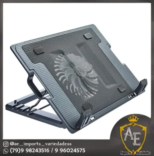 Suporte para notebook com cooler