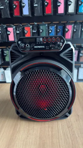 Caixa de Som Mondial 150w Auto falante 8 Polegadas