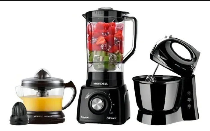 Kit liquidificador turbo com filtro + batedeira Mondial