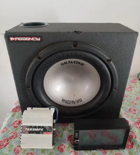 VENDO SOM AUTOMOTIVO COMPLETO