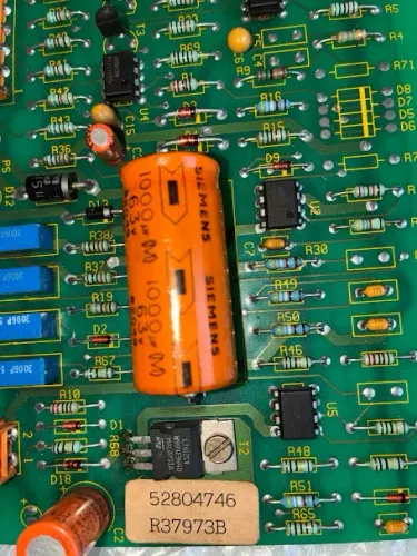 Placa Eletrônica para comando Pressão/Vazão, Romi/ Siemens 