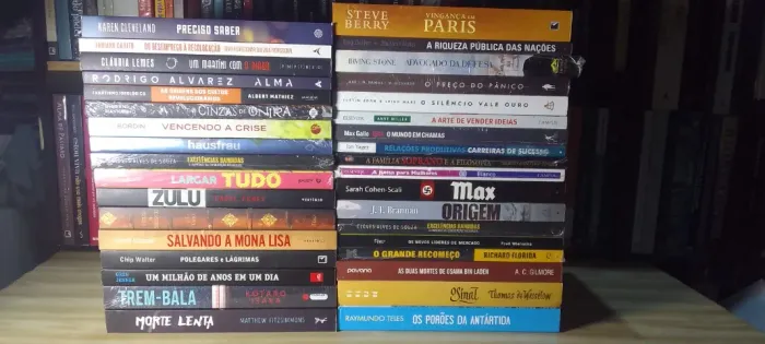 LIVROS: ROMANCE, FICÇÃO, AUTO-AJUDA, DESENVOLVIMENTO PROFISSIONAL E PESSOAL ETC...