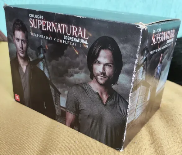 Box DVDs Supernatural 9 temporadas