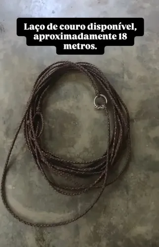 laço de couro 