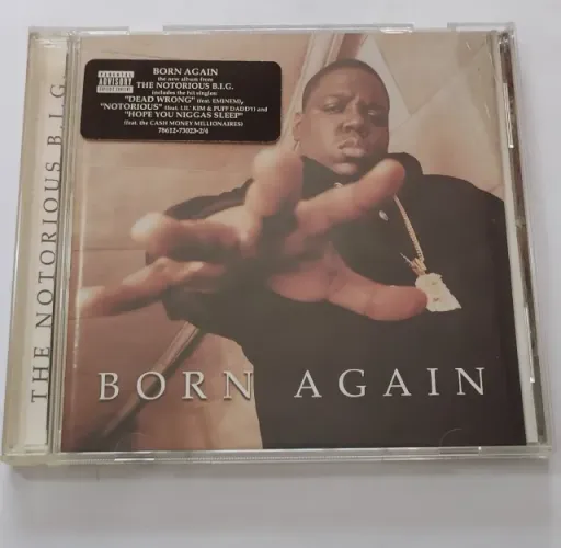 CD The Notorious B.I.G. Born Again Bad Boys Records Anos 90 1999 Raridade Original