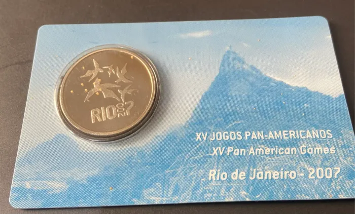 Moeda comemorativa PAN 2007