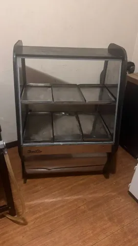 Estufa balcão quente