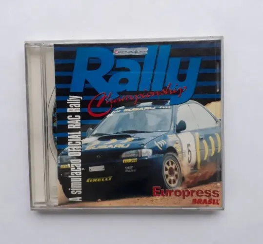 cd de jogo rally championship - simulação oficial m38