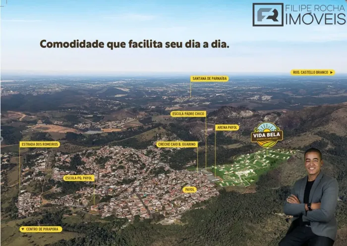 Terrenos em Loteamento planejado em Pirapora do Bom Jesus Vida Bela Pirapora próximo a Est