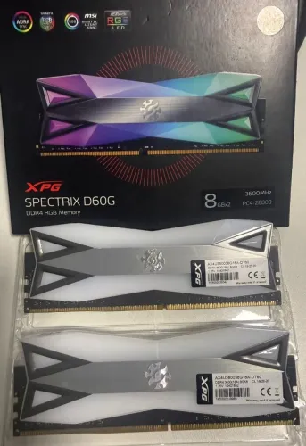 MEMORIAS XPG 16GB 3600 MHZ (2X8)