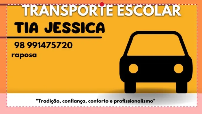 Transporte escolar de raposa para escola sesi