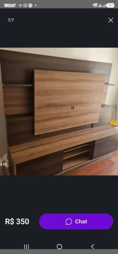Rack com painel
