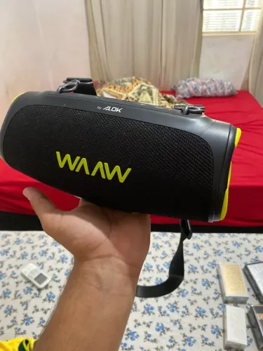 Caixa de som  Boombox WAAW by ALOK 