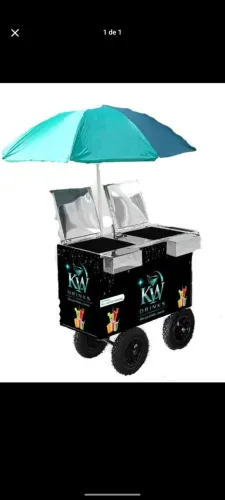 Carrinho de drinks ou sorvete