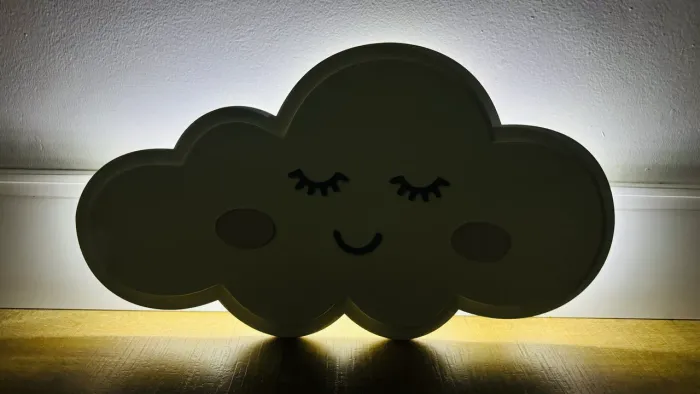 Luminária led quarto infantil