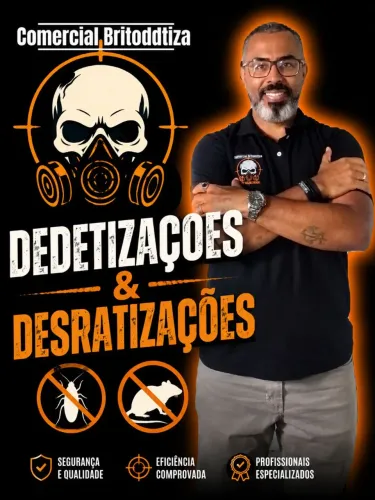 *COMERCIAL BRITODDTIZA SERVIÇOS ; Detetizações > Desratizações em Belo Horizonte. 