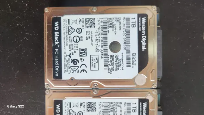 HD WD 1TB 2.5 7200 rpm sata 6gb/s