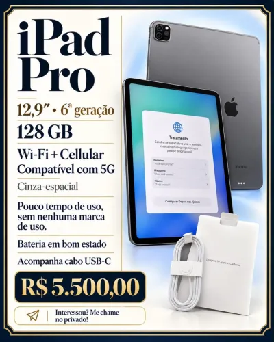 iPad 12,9 6 geração
