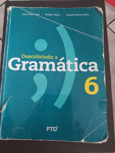 Livro descobrindo Gramática 6 ano