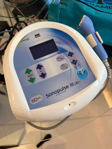 Ultrassom Estético Sonopulse III Ibramed 1 e 3 MHz - com Bolsa